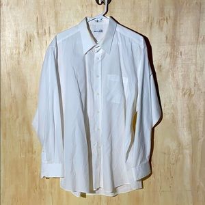 Pierre Cardin Button Down Shirt - 17 1/2  34/35